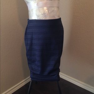 Old Navy "Jupe" Dark Blue skirt